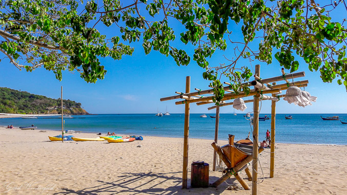 Strand auf Koh Lanta in Thailand